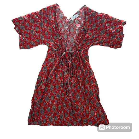 Rujuta Sheth Bohemian Floral Kaftan - Picture 9 of 13